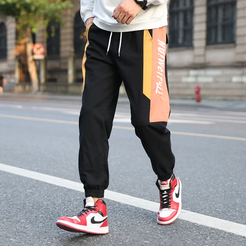 Мужские повседневные тренировочные брюки Новинка осени 2019 мужские