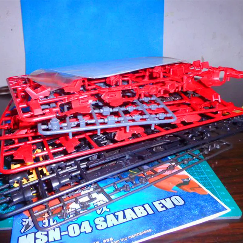 Аниме Gaogao HG 1/144 MSN 04 Sazabi Evo модель G002 горячие детские игрушки Фигурки собранные в