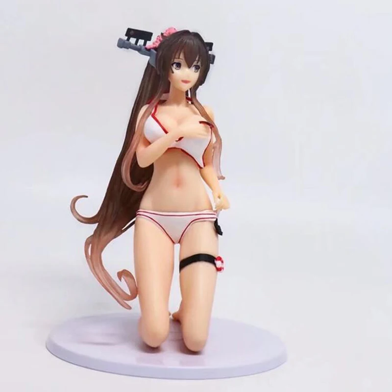 Raccolta Kantai Аниме Фигура ди azione del бикини костюм da versione modello пикантные ragazza dipinta 17 con la