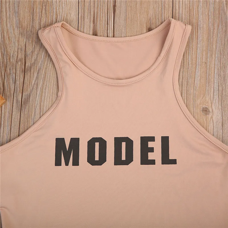 Женские крутые майки модель для девочек с буквенным принтом спортивный жилет