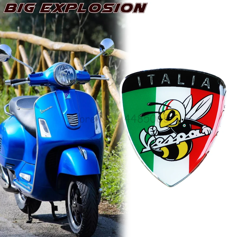 Наклейки для PIAGGIO Vespa 3D резиновые наклейки итальянские VESPA GTS GTV LX LXV SPRINT 150 125 250 300 Ie