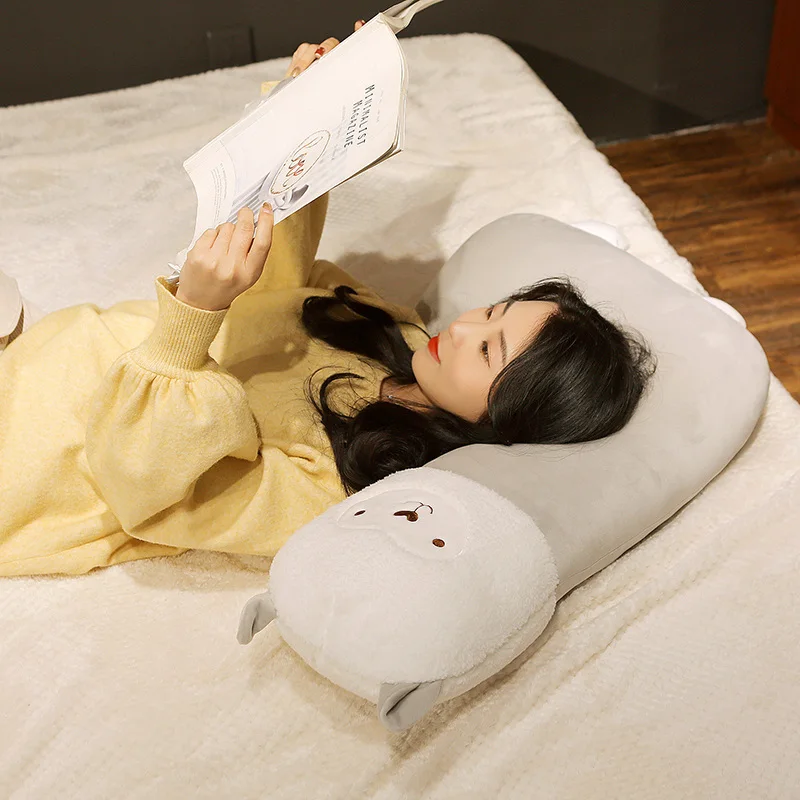 Дропшиппинг 2019 Новое поступление плюшевая Альпака подушка для объятий мягкая