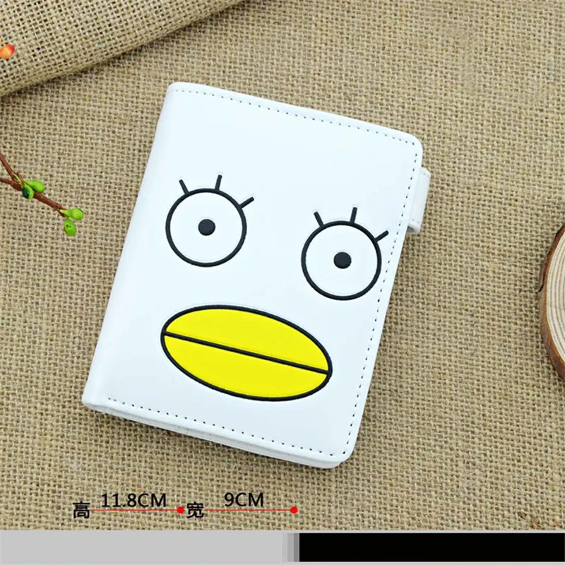 Gintama костюм Саката гинтоки мужские ПУ кошельки брендовые Новые Роскошные