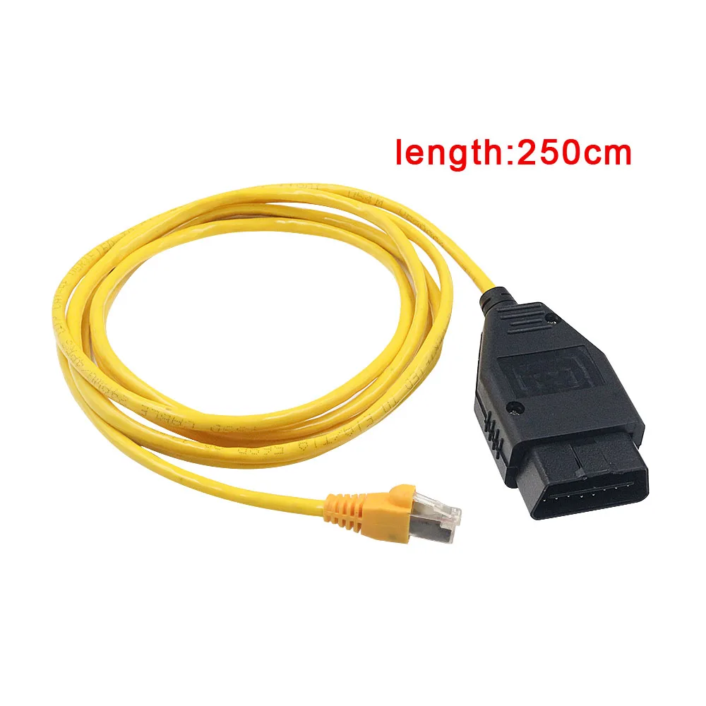 Для BMW ENET кодирующий кабель Ethernet к OBD2 Диагностический интерфейсный ESYS ICOM