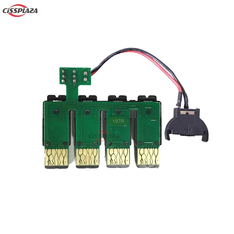 CISSPLAZA 10pcs T1971 T1962 T1964 CISS combo Chip compatible For Epson XP 201 211 204 401 411 214 101 WF 2532|Чип для картриджа| |