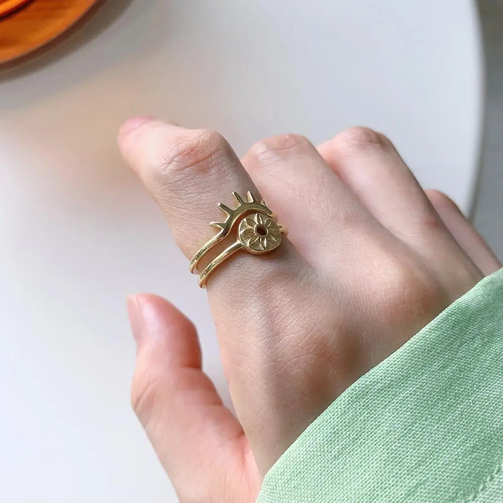 Ювелирное изделие из серебра 925 пробы с золотым покрытием 18 К