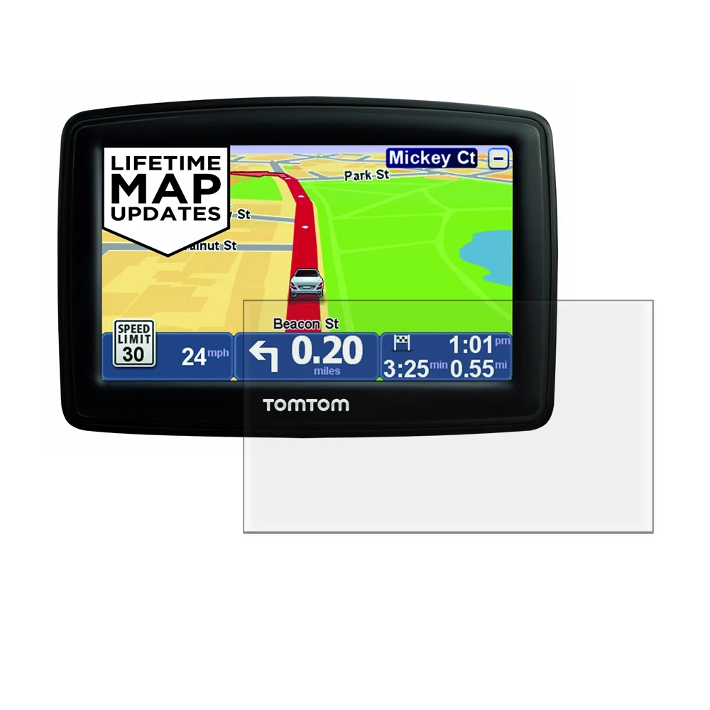 3 прозрачных защитных пленки для ЖК-экрана с защитой от царапин TomTom Start 55 M TM WTE LIVE GPS