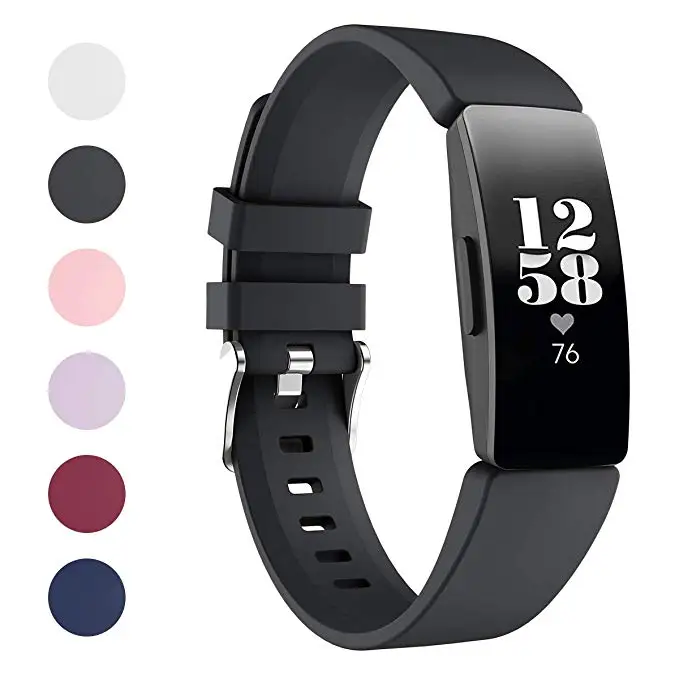 Для Fitbit Inspire HR ремешок силиконовый спортивный заменить для мужчин t Браслеты