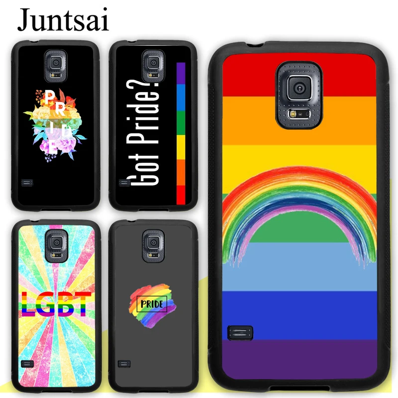 Радужный чехол ЛГБТ для Samsung Galaxy S20 Plus S9 S10 Note 20 Ultra A50 A70 A51 A71 A21S A20e A31 M31 M21 | Мобильные