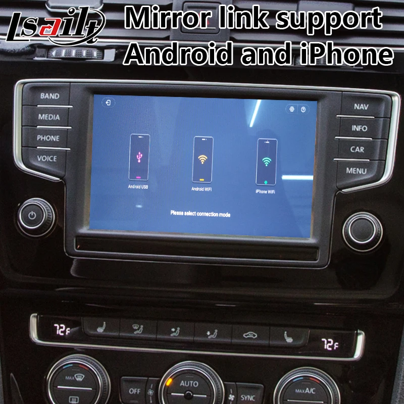 Видеоинтерфейс Android для Volkswagen Golf 7 / Seat Leon tiguan polo GPS навигация автомобилей 2014 2017 лет