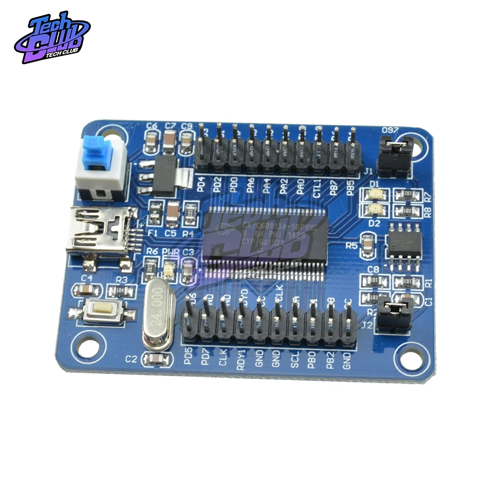 Материнская плата анализатора логики USB разработки кода с разъемом IIC I2C