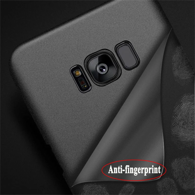 Ударопрочный Ультратонкий Мягкий матовый ТПУ для Samsung Galaxy A7 A5 A6 A8 Plus 2018