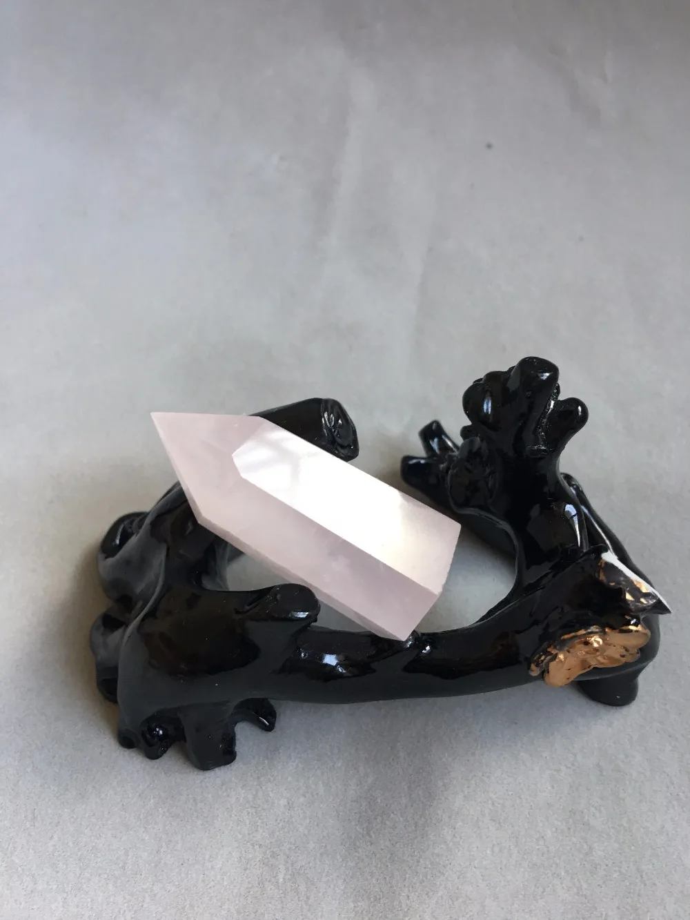 Free shipping 100% Natural Rocha Cristal De Quartzo ROSA Ponto Cura | Дом и сад