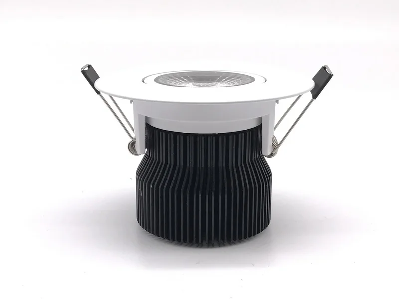 Диммируемая природа белый 4000K 15W 18W Led Cob светильник лампы 60 угол луча Вход AC 85-265V
