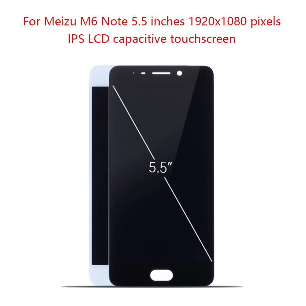5," дисплей для Meizu M6 Note, ЖК сенсорный экран, дигитайзер с рамкой M721 для MEIZU M6 Note, дисплей M721H M721Q M721W M6