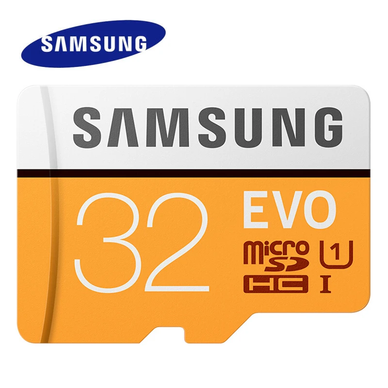 Samsung MicroSD карта 32 Гб 64 128 памяти UHS I 100 МБ/с./с EVO microSDHC SDXC класс 10 4K TF для смартфона
