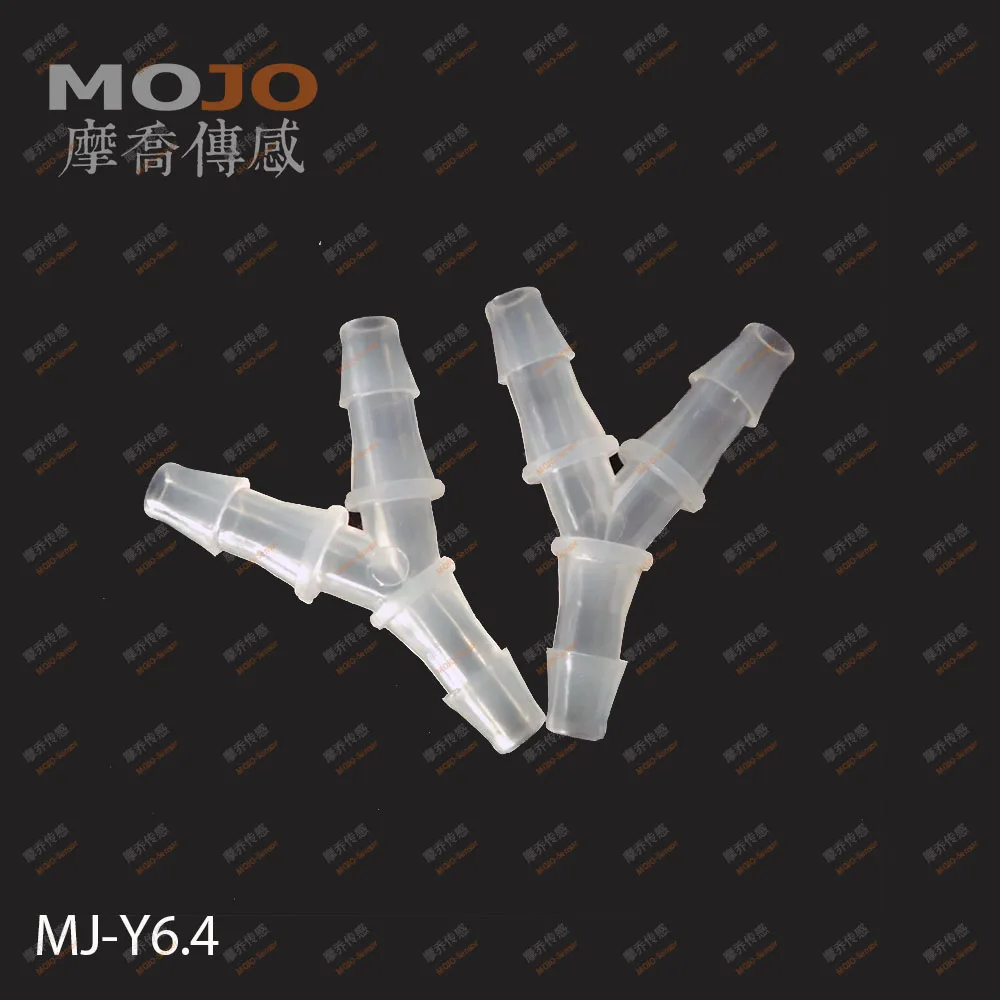 

2020 Free shipping!(50pcs/Lots) MJ-Y6.4 1/4" PP Three way connectors 6.4mm Y type pipe fitting