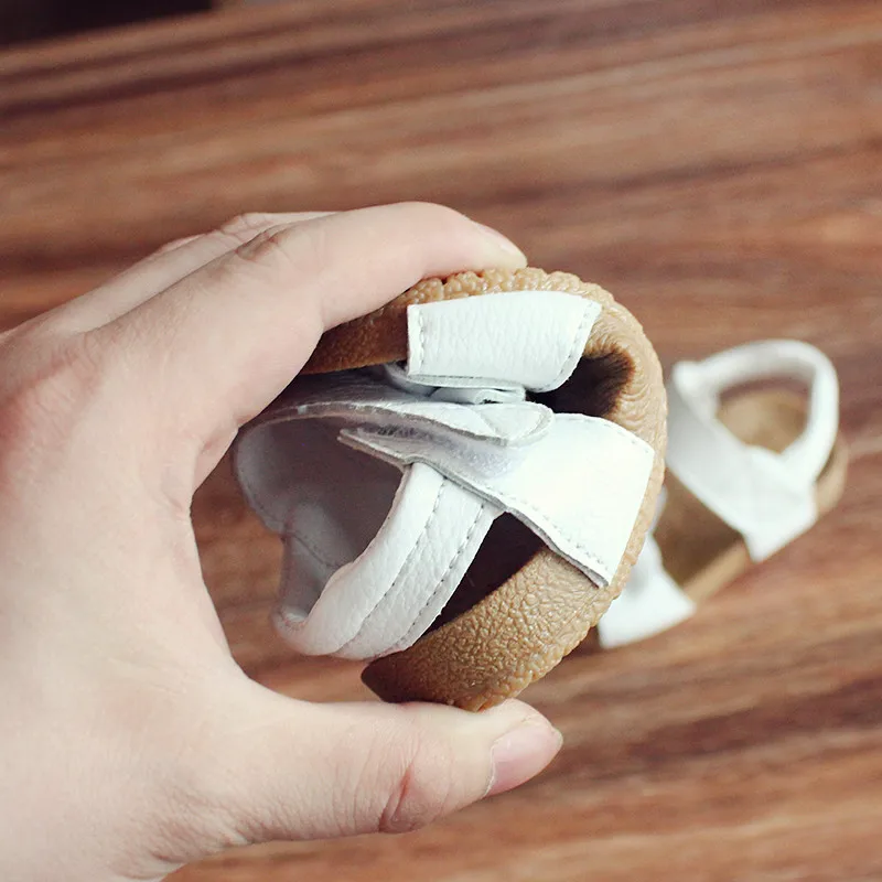 Детские сандалии из натуральной кожи коллекция 2017 года летние для девочек обувь