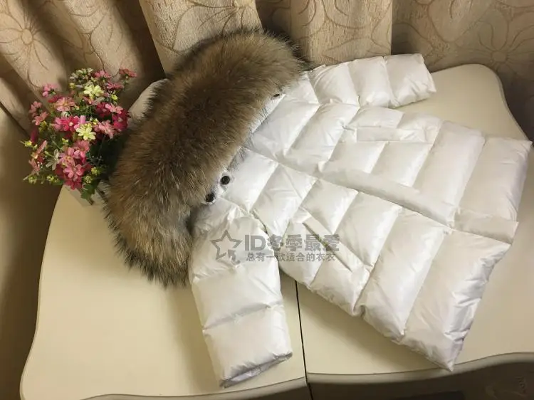 Детское зимнее пальто для русской зимы для детей от 0 до 10 лет длинная пуховая куртка теплая водонепроницаемая зимняя куртка с натуральным мехом для мальчиков и девочек, детская верхняя одежда, пальто, Z146