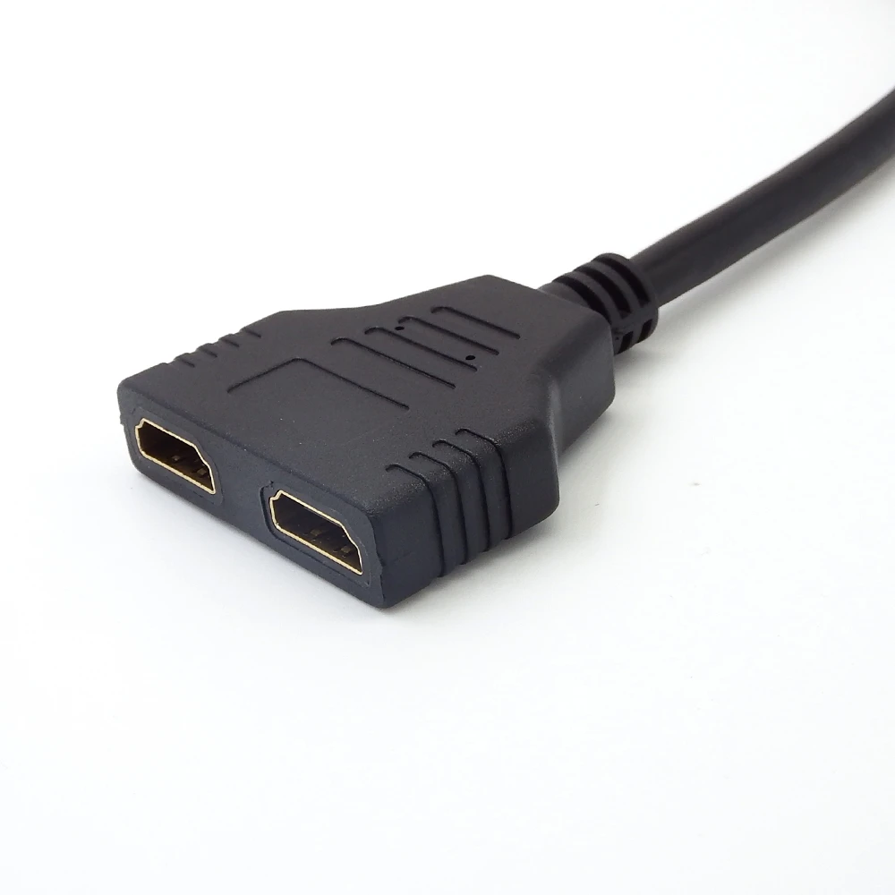 Лидер продаж разветвитель HDMI 0 3 м 1080P 2 порта 1 в выход переходник со штыревыми