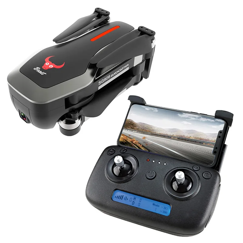 SG906 GPS RC Дрон 5G WIFI FPV с 4 K/1080 P Ультра прозрачная камера бесщеточный селфи складной