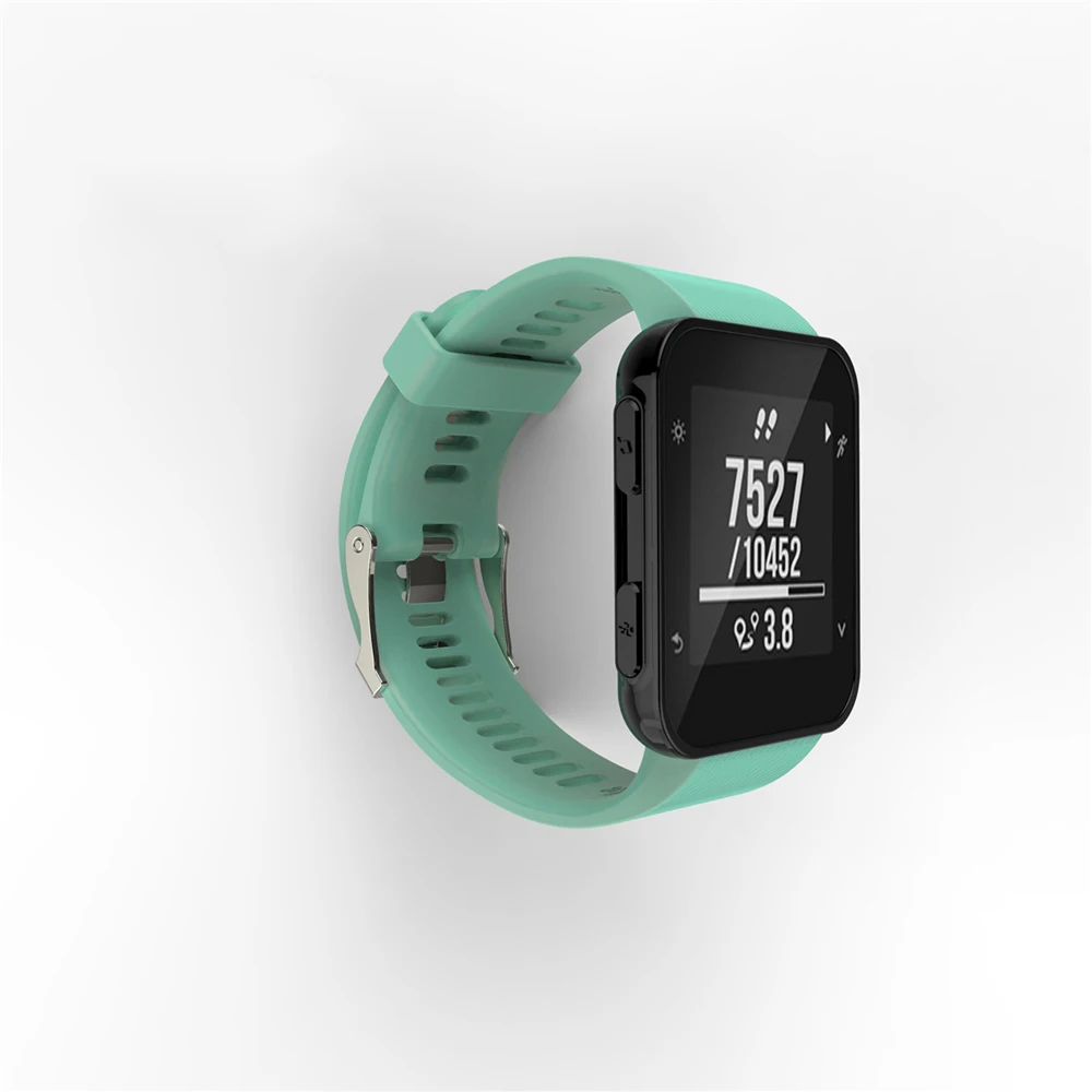 Силиконовый мягкий ремешок сменный Ремешок Браслет для Garmin Forerunner 35/30 Смарт
