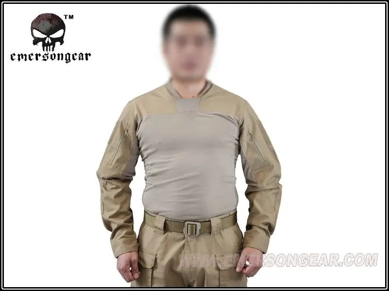 EmersonGear Arc Style LEAF Talos LT полукорпус Боевая тактическая рубашка EM8583 Койот