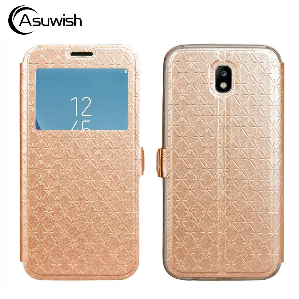 Кожаный чехол кошелек с откидной крышкой для Samsung Galaxy J3 J5 J7 2017 Pro J3pro J5pro J7pro J 3 5 7 SM