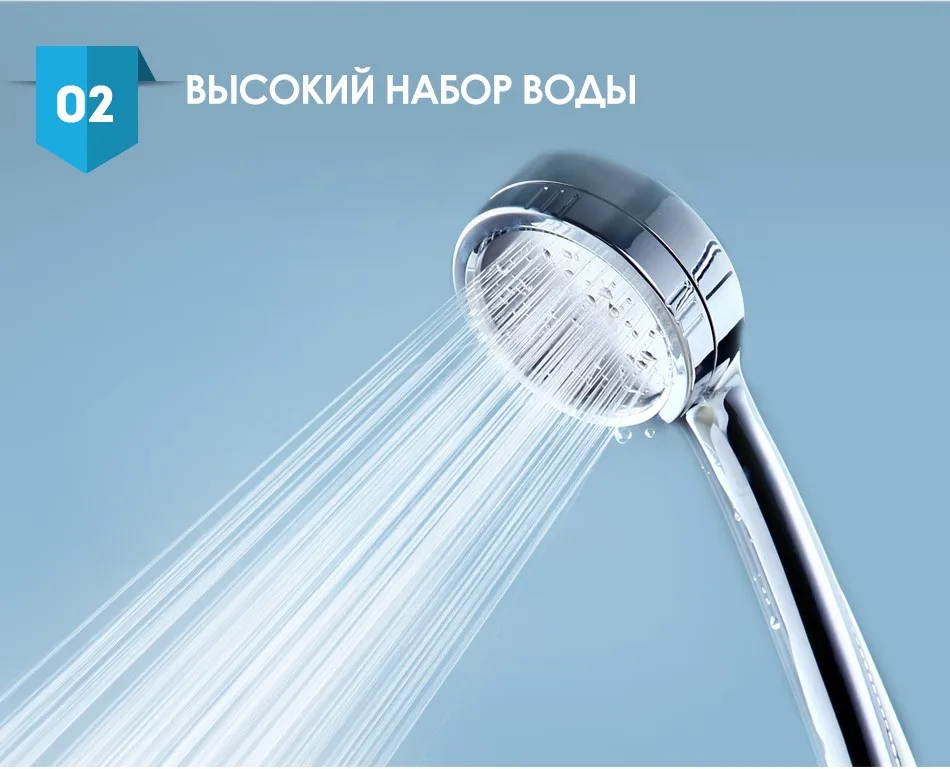 JOMOO лейка для душа высокого давление воды душевая лейка АБС пластик насадка для душа с настенным держателем и 1.5м шланг лейка экономия воды
