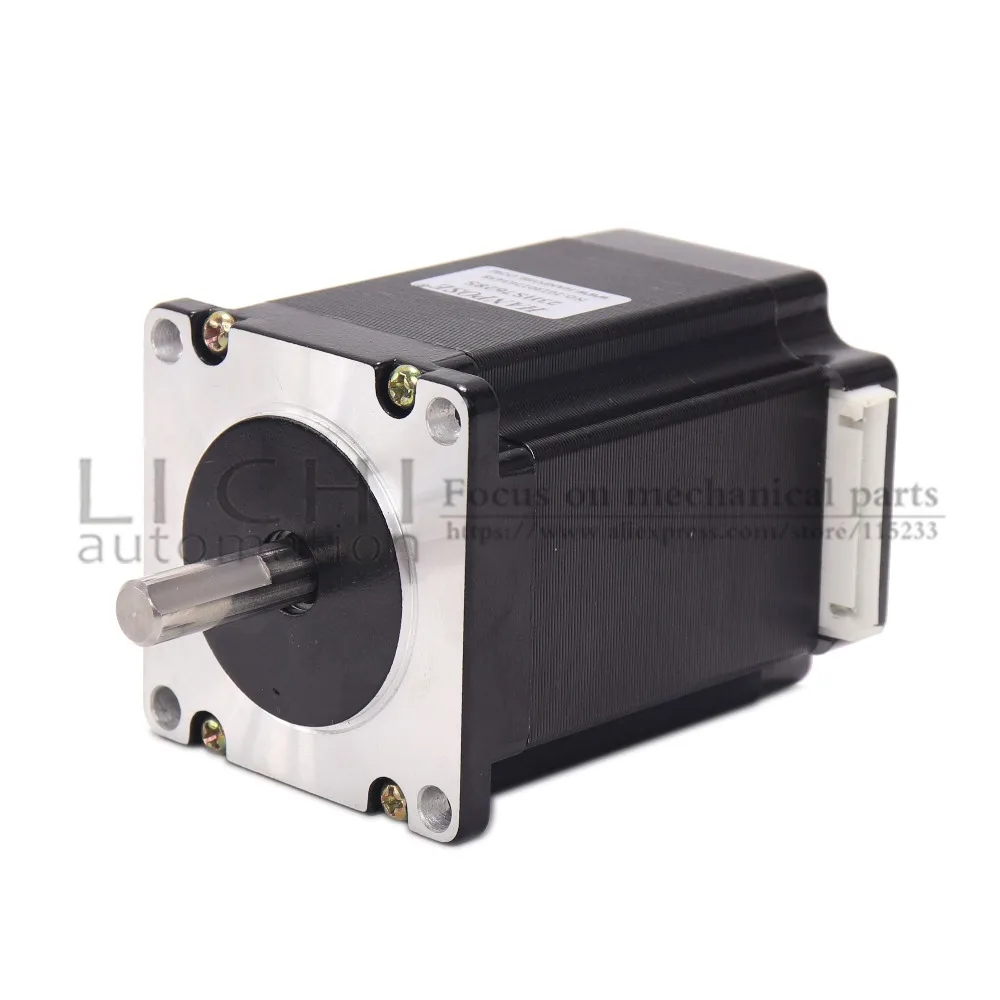 NEMA 23 шаговый двигатель 23HS7628 23HS8430 4 свинцовый 270oz in 76 мм 2.8A биполярный DM542 CE ISO ROHS
