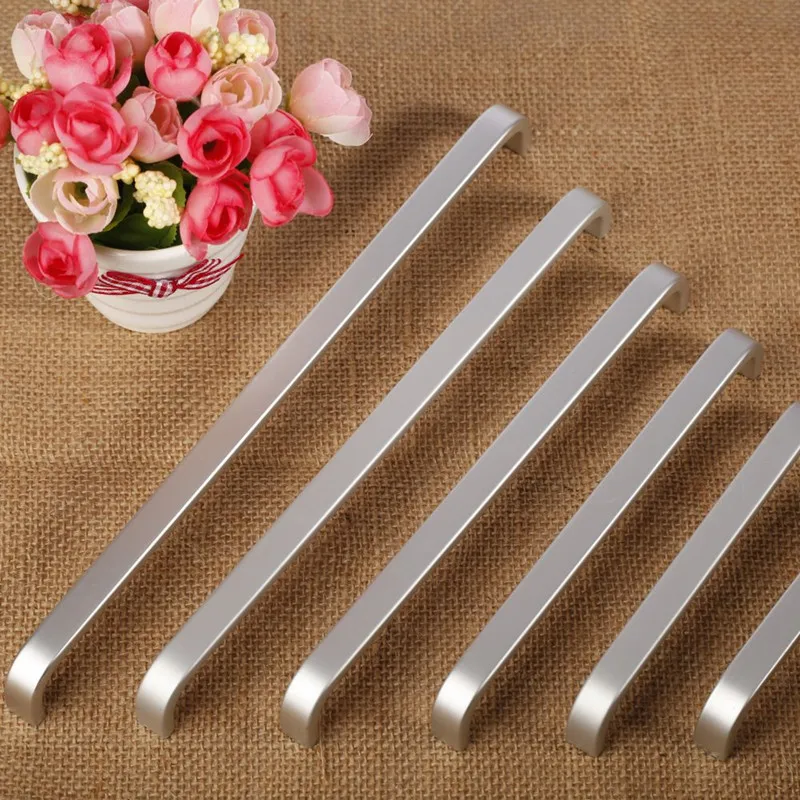 

Simple Type Aluminum Handle for Furniture Drawer Handle Pulls Kitchen Cabinet Handle