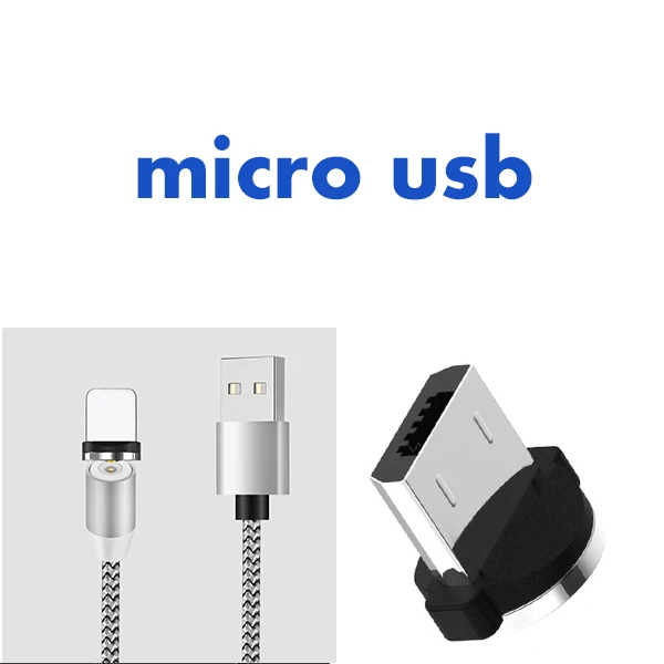 Красный Быстрый Магнитный зарядный usb-кабель Micor для samsung Redmi Oppo huawei, Магнитный зарядный кабель Usb Micro Usb для телефона Android - Цвет: Красный
