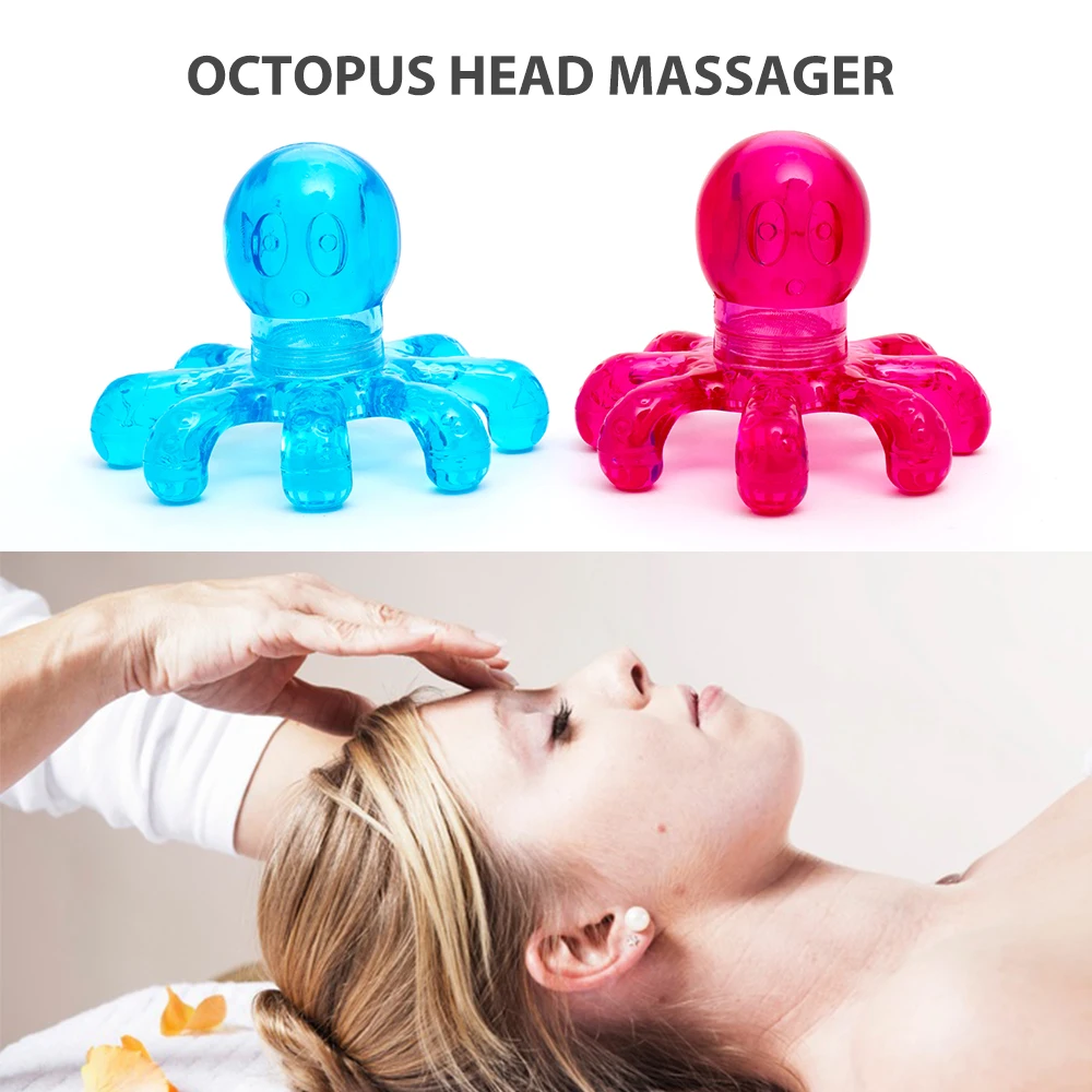 Массажное устройство для головы осьминог многофункциональный массажер снятия