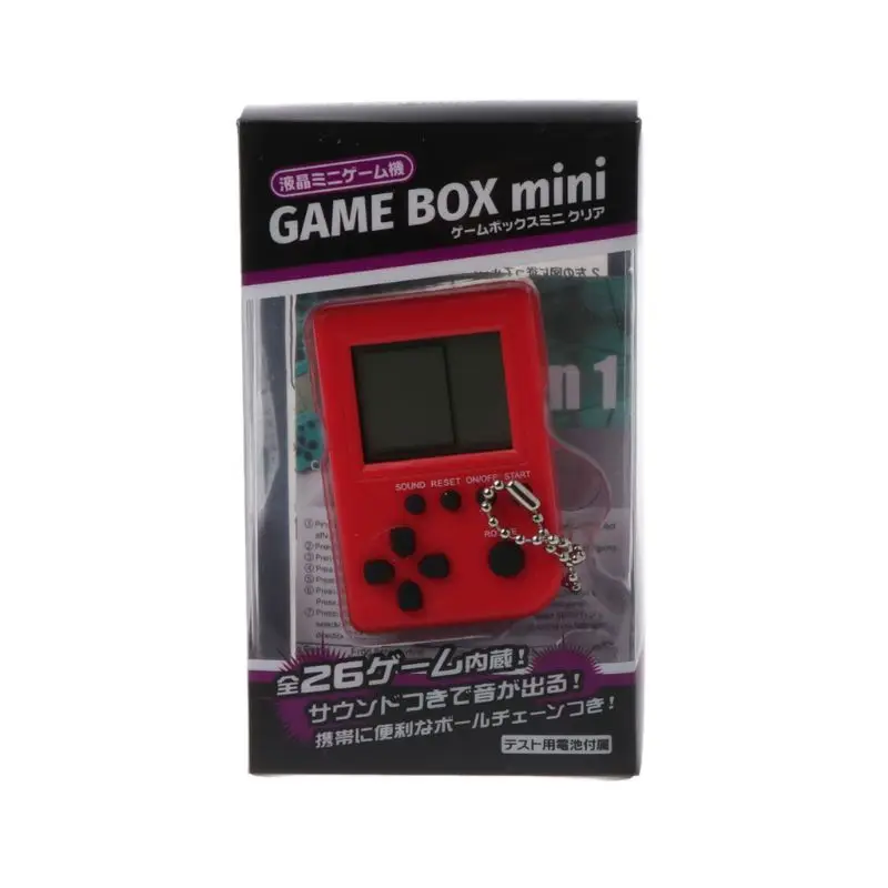 Tetris Мини Портативная детская игровая консоль Капсульная игрушка встроенный 26