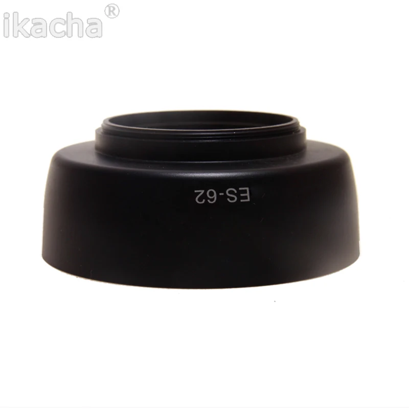 

ES-62 ES 62 Lens Hood For Canon EOS EF 50mm f/1.8 II ES62 Lens Twist Lock Camera Lens Hood Camera Accessories
