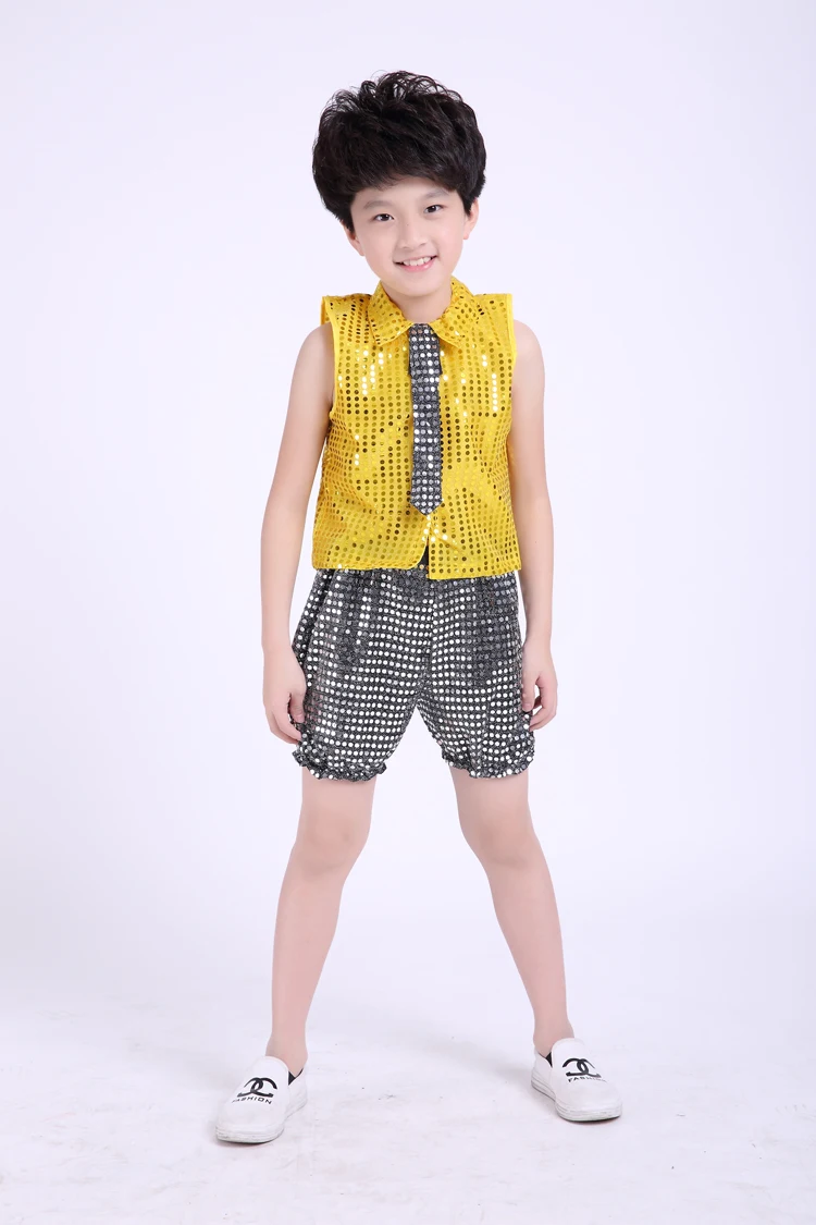 Детские джазовые танцевальные костюмы для девочек детские в стиле хип-хоп джаз с