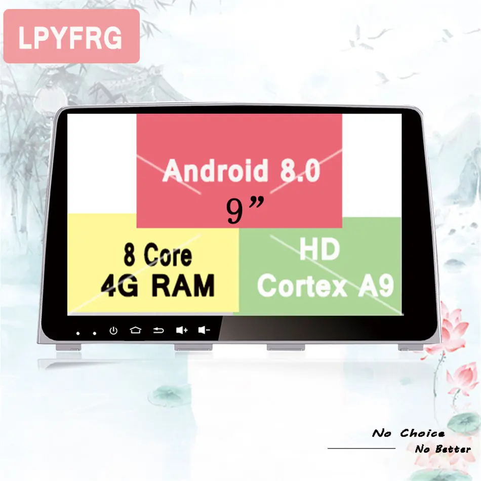 Автомобильный магнитофон 4 Гб ОЗУ 9 &quotandroid 10 0 Octa Core GPS для Hyundai Sonata 2018 без DVD