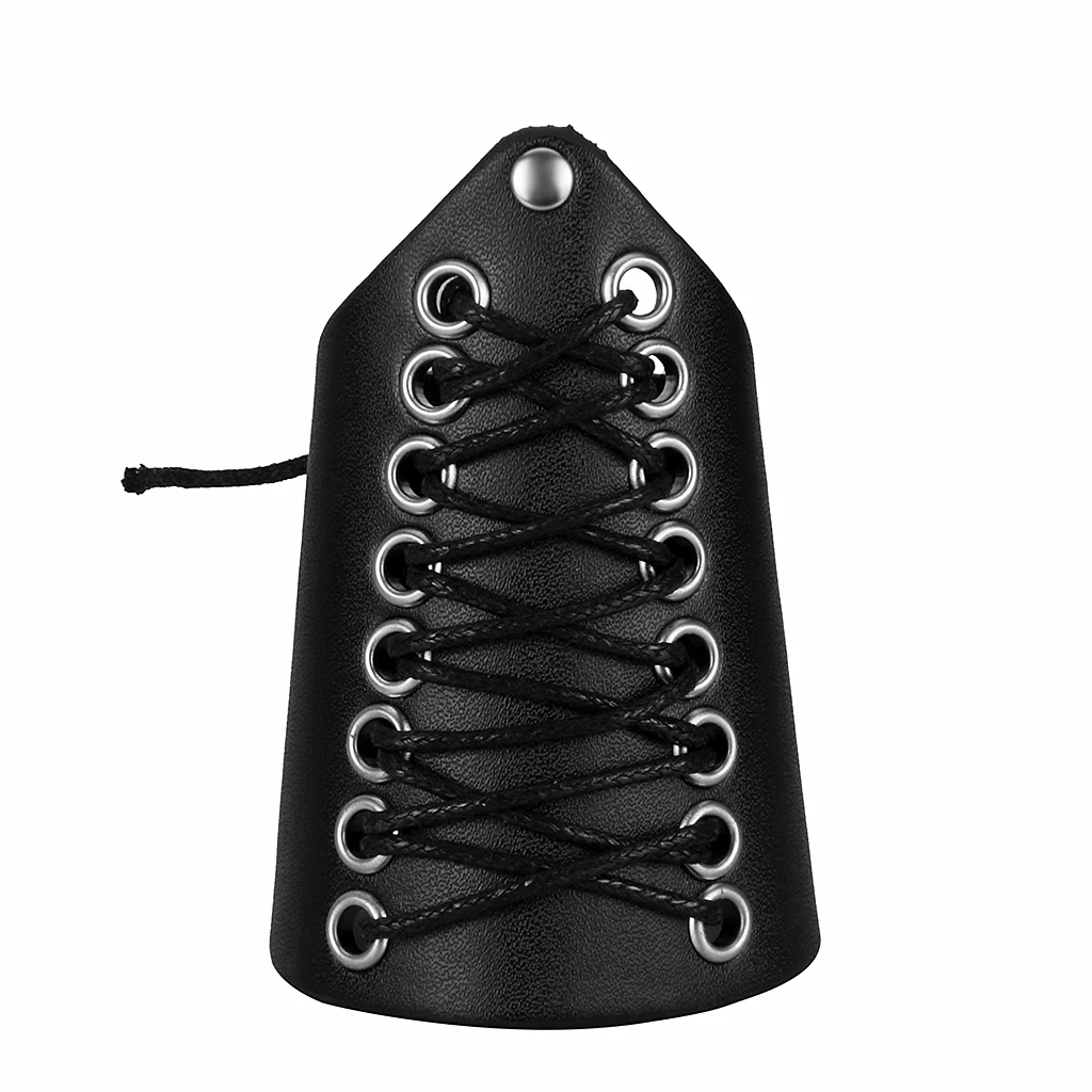 Кружевной браслет из искусственной кожи унисекс защитный нарукавник спортивная