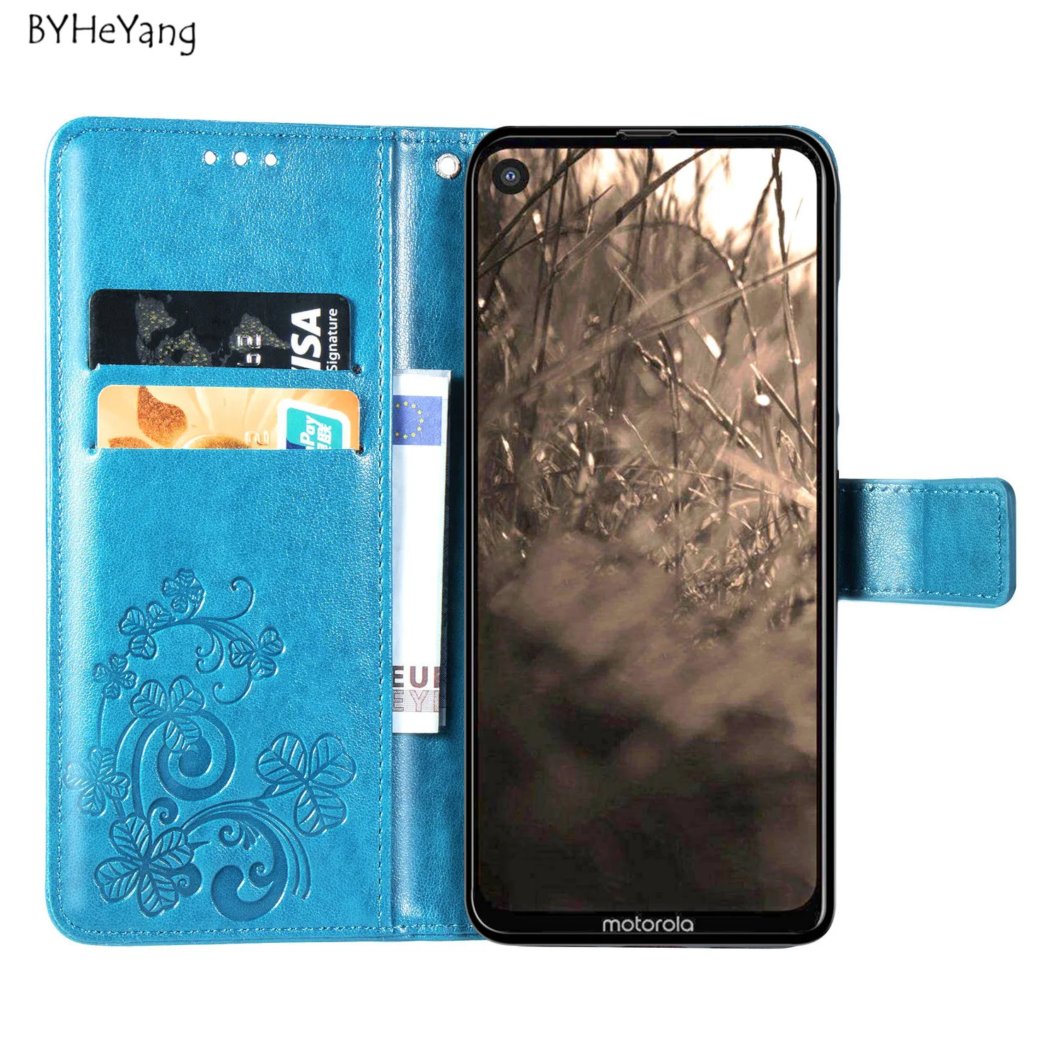 Для Motorola One Vision чехол для телефона из искусственной кожи защитный чехол для Moto One Vision OneVision 6," Чехол
