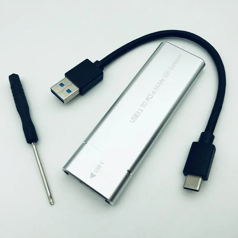 H1111Z HDD корпус M.2 NVME SSD корпус/коробка HD USB C адаптер жесткий диск коробка M2 Тип