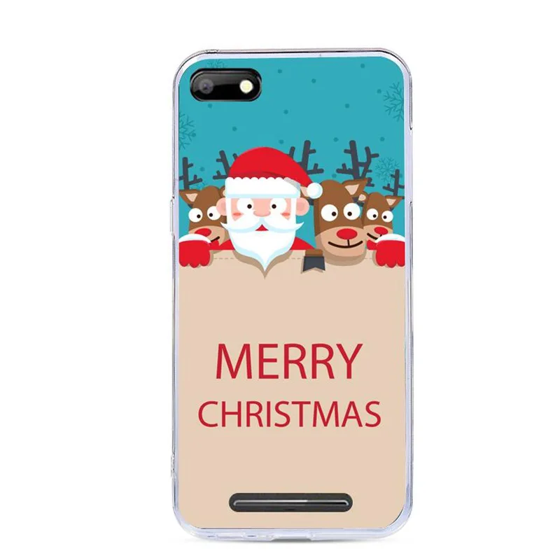 Soft TPU Phone Case For BQ Strike BQS-5020 BQS 5020 BQS5020 5.0&quot Silicone Back Cover Christmas Cases Covers |