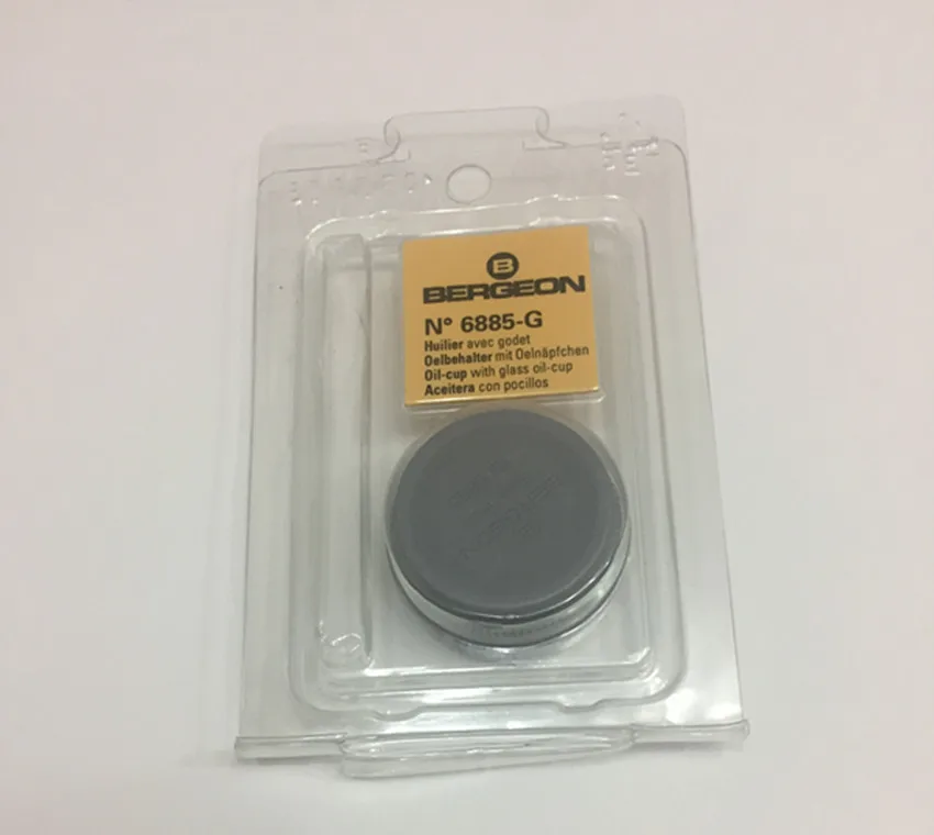 Bergeon 6885-G oil-cups.Coloured synthtic-материал с бахромой стекло масло-чашки для часов инструменты