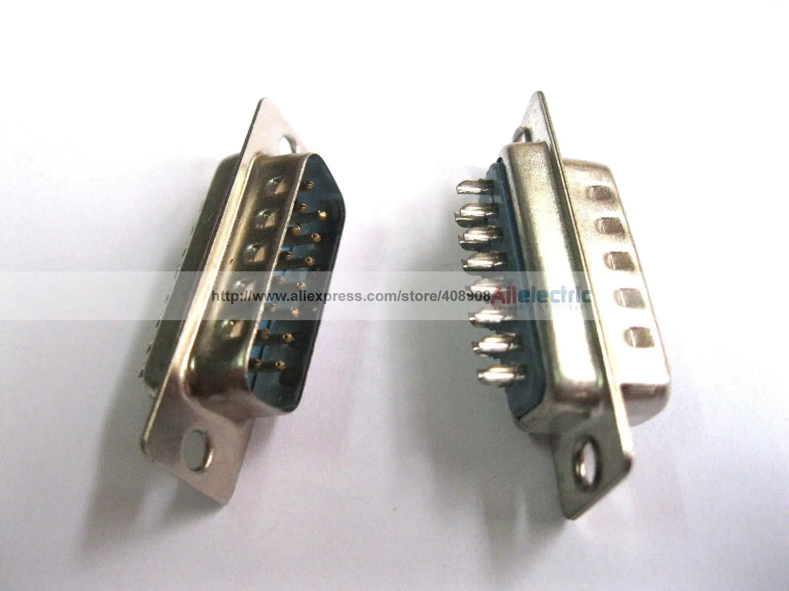 50 Pcs D Sub 15 Pin Male Solder Connector 2 Rows | Обустройство дома