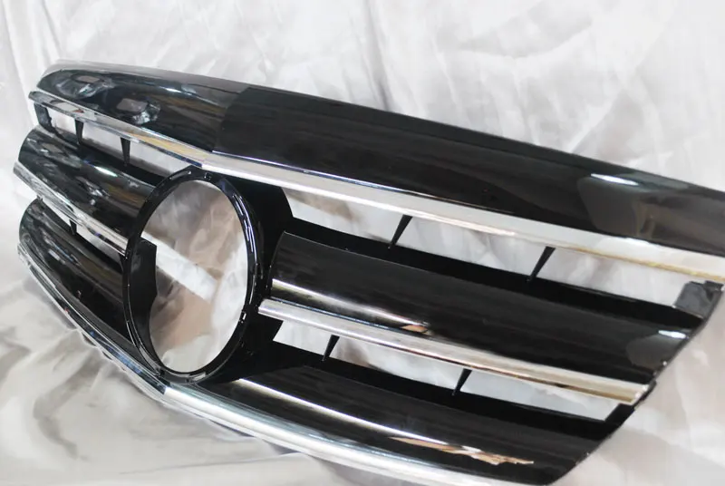 Для Mercedes Benz S класса W221 2006-2009 с эмблемой CL Стиль переднего бампера гонки решетка