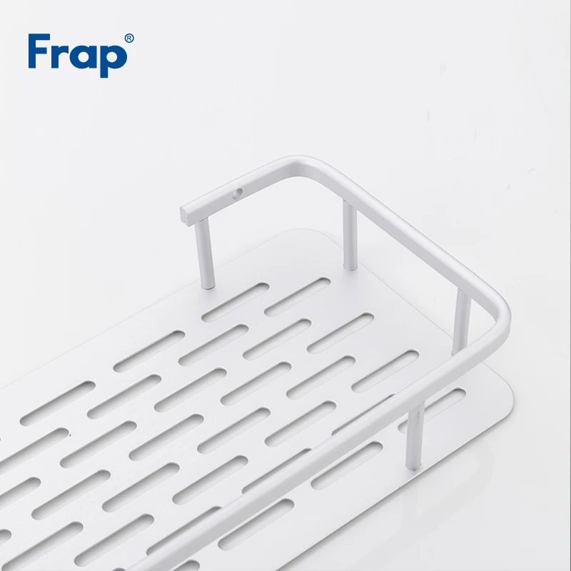 Новое поступление настенная полка Frap для ванной комнаты корзина держатель