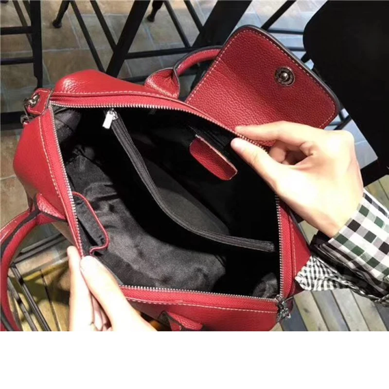 Сумка мессенджер из натуральной кожи от известного бренда женская модная сумка