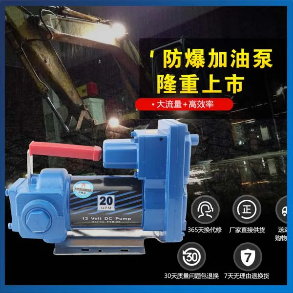 12V/24V DC взрывозащищенный автомобильный масляный насос 20 50 мл EX бензиновый