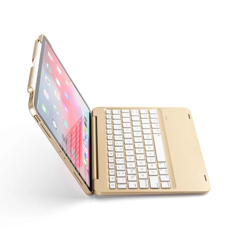 Чехол со встроенным держателем для iPad Pro 11 2018 беспроводная подсветка Bluetooth