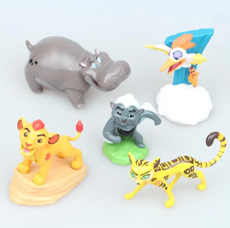 Львиная защита Kion Bunga Beshte Simba Король Лев ПВХ фигурка Коллекция Модель игрушки детский день рождения - Цвет: 2