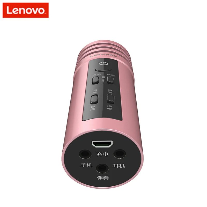 Lenovo оригинальный um10c Portbale проводной микрофон караоке профессиональный концерта